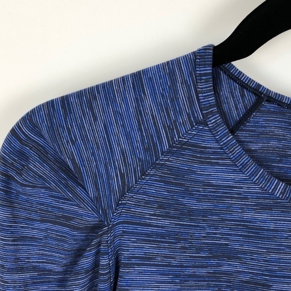 Lululemon Lab City Long Sleeve Puff Sleeve Wee Are From Space Cadet Blue Tee S - Picture 6 of 7